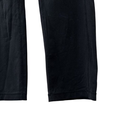 Athleta Yoga Straight Up‎ Capri Pants 983309 Activewear Stretch Black Women M - Picture 6 of 12